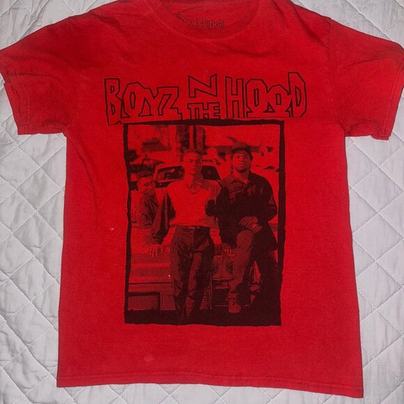 Boyz In The Hood Mens Red Small Official T-Shirt Tee Top G5 - Picture 1 of 7